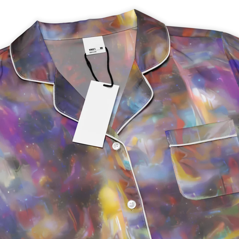 Quantum Wisp on Women's Short Sleeve Pajama Top — Product details