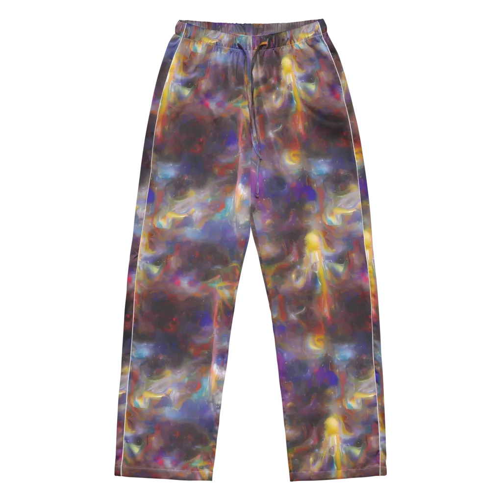Quantum Wisp on Women's Pajama Pants — Front