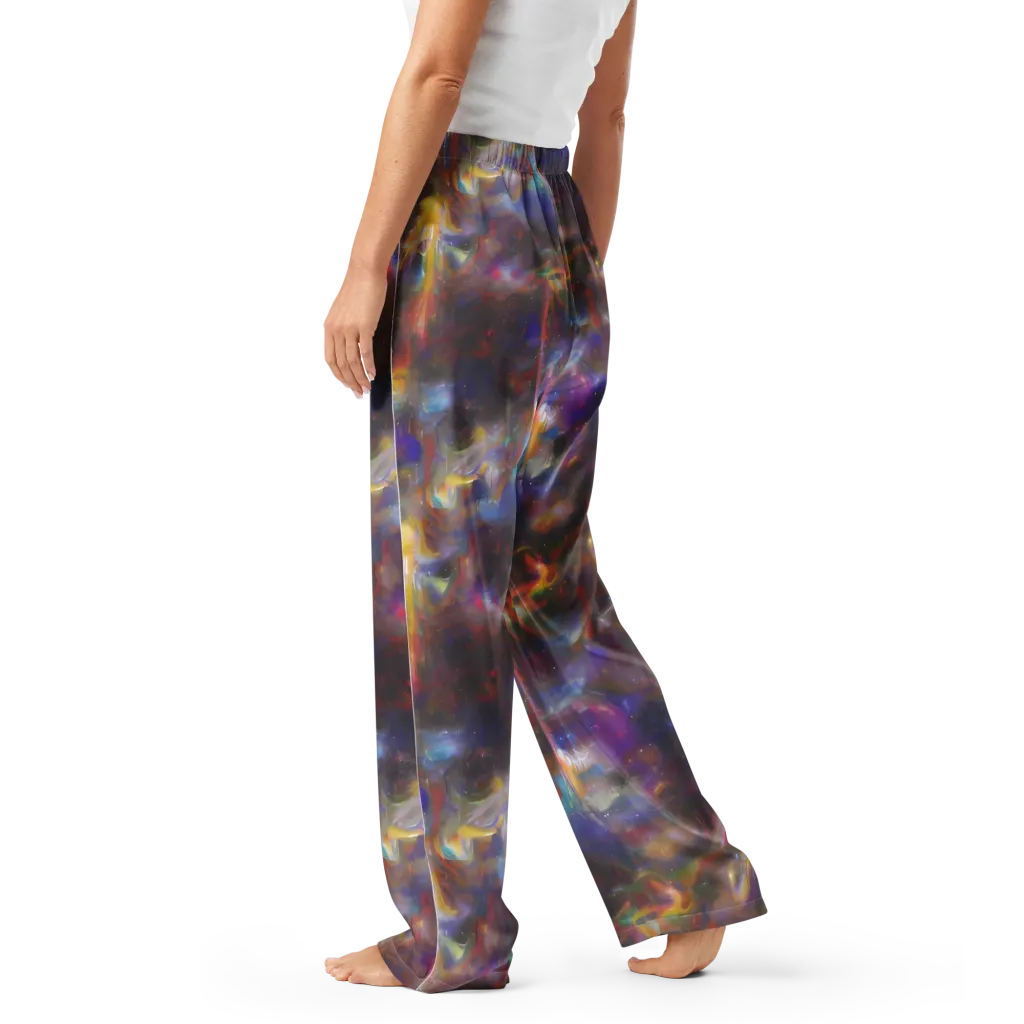 Quantum Wisp on Women's Pajama Pants — Left