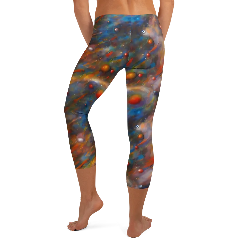 Kohn De Seve Canvas on Capri Leggings — Back