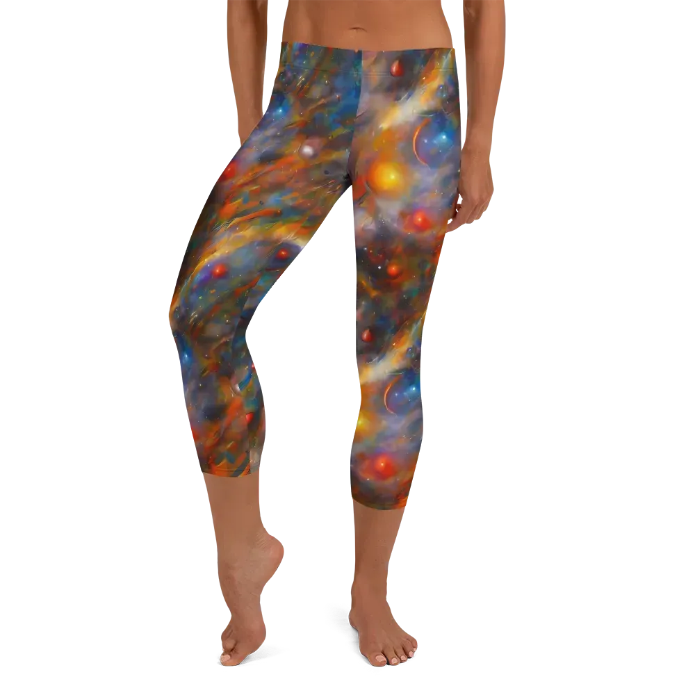 Kohn De Seve Canvas on Capri Leggings — Front