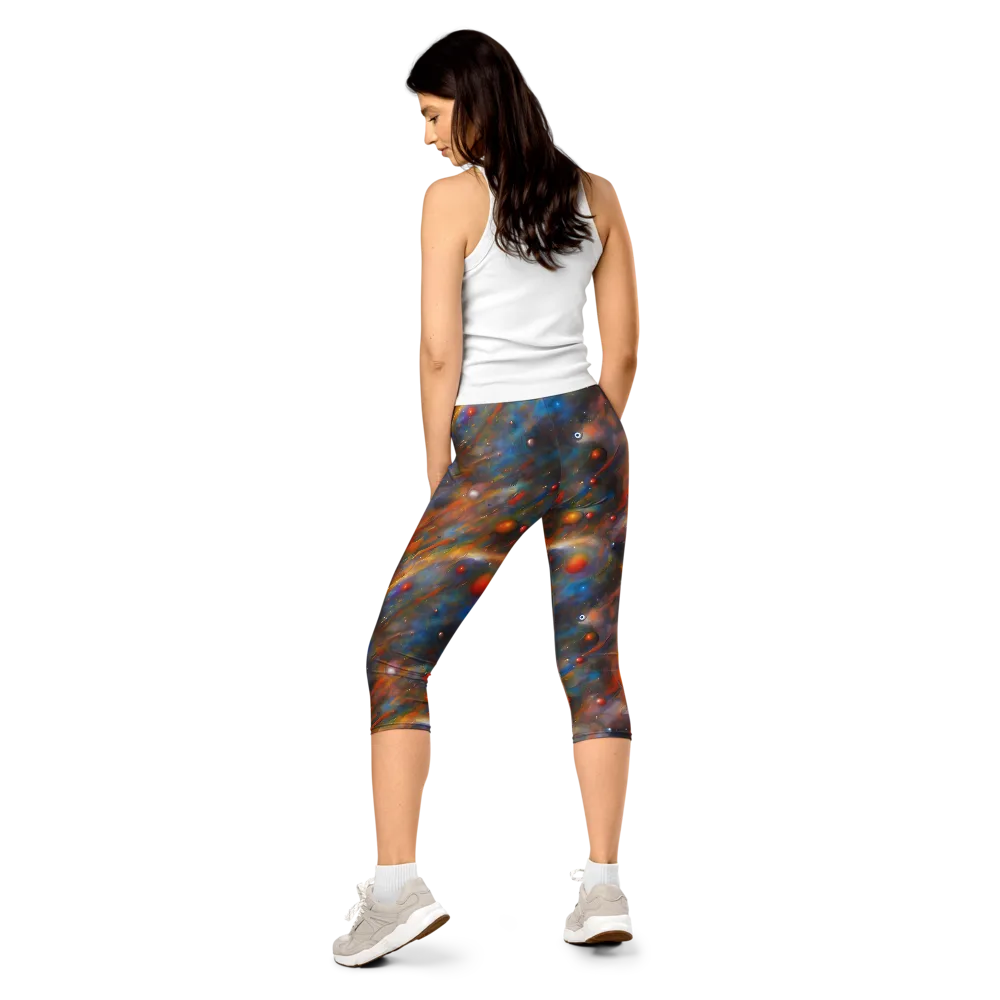 Kohn De Seve Canvas on Capri Leggings — Back