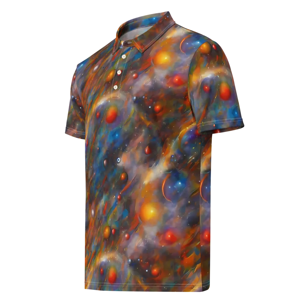 Kohn De Seve Canvas on Men's Slim Fit Polo Shirt — Left Front