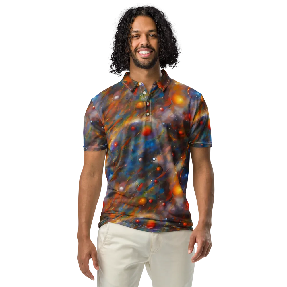 Kohn De Seve Canvas on Men's Slim Fit Polo Shirt — Front