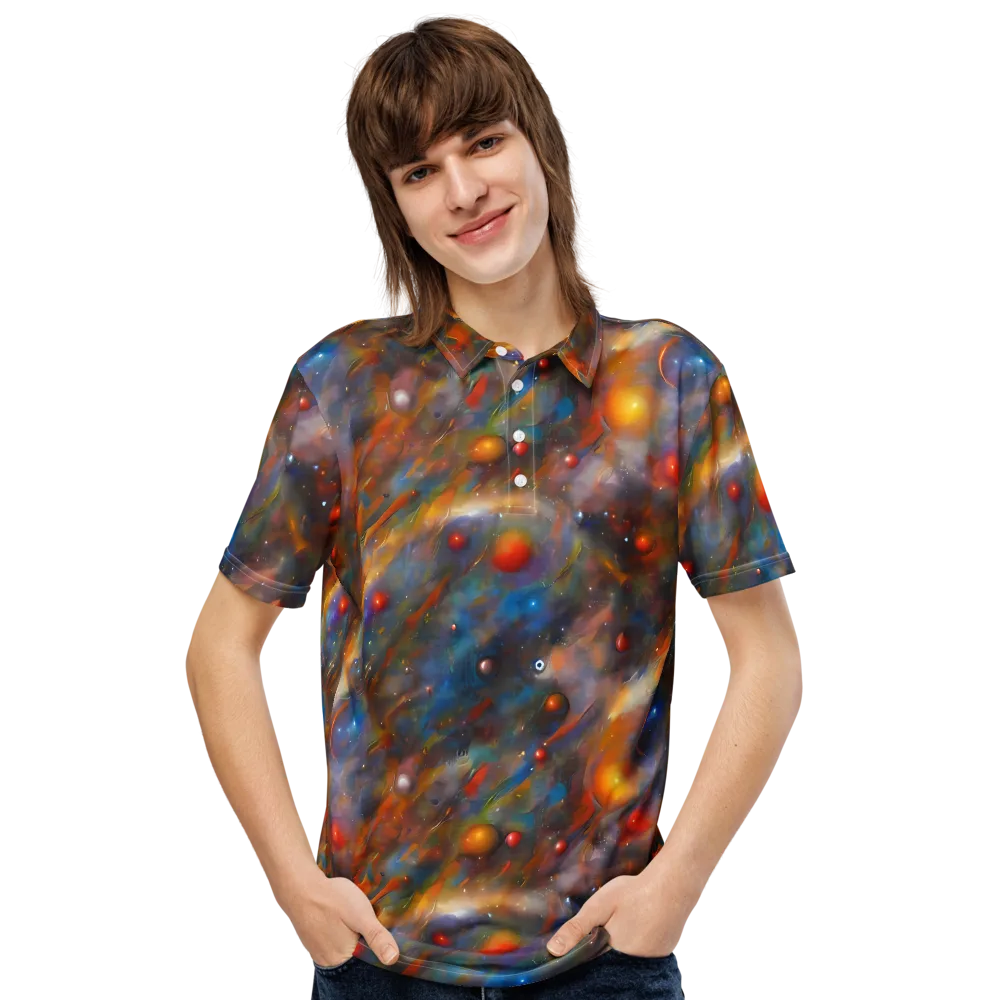 Kohn De Seve Canvas on Men's Slim Fit Polo Shirt — Front