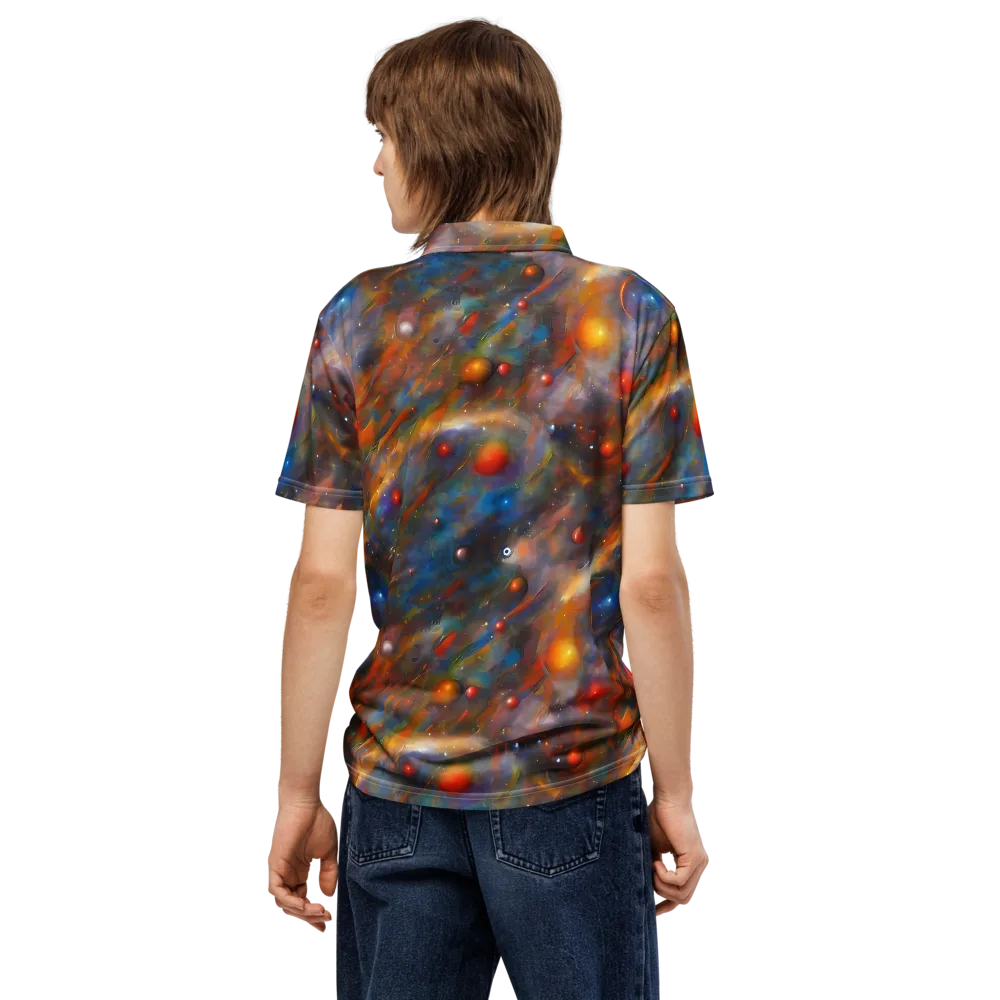 Kohn De Seve Canvas on Men's Slim Fit Polo Shirt — Back