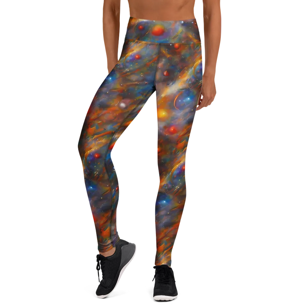 Kohn De Seve Canvas on Yoga Leggings — Front