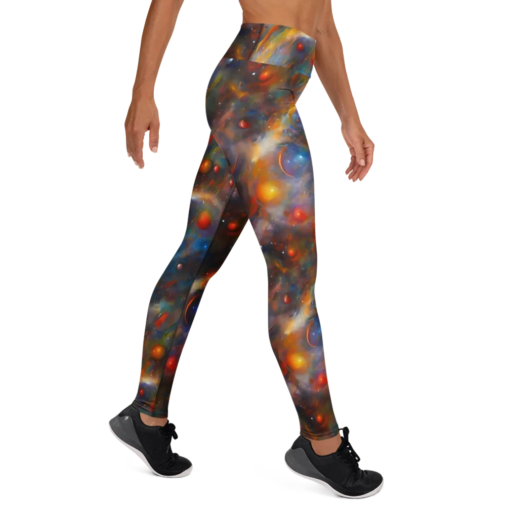 Kohn De Seve Canvas on Yoga Leggings — Right