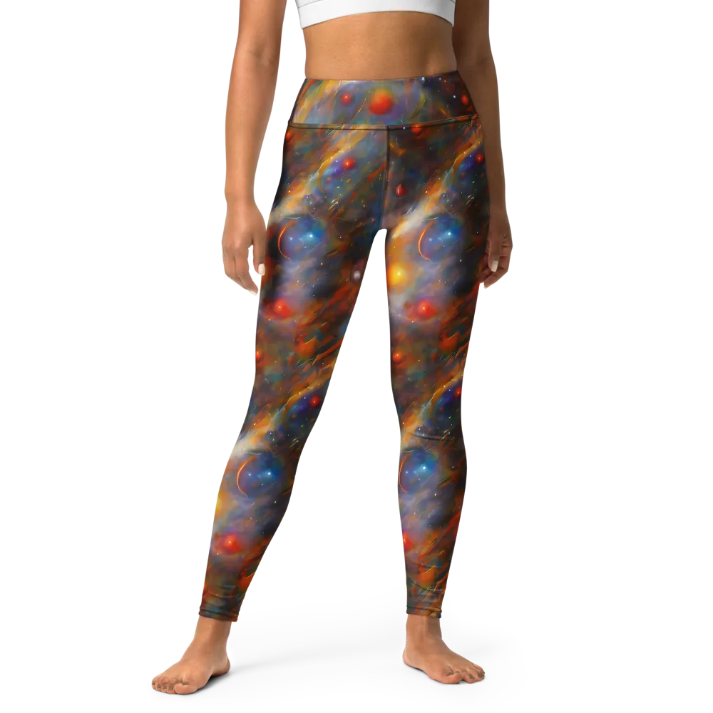 Kohn De Seve Canvas on Yoga Leggings — Front