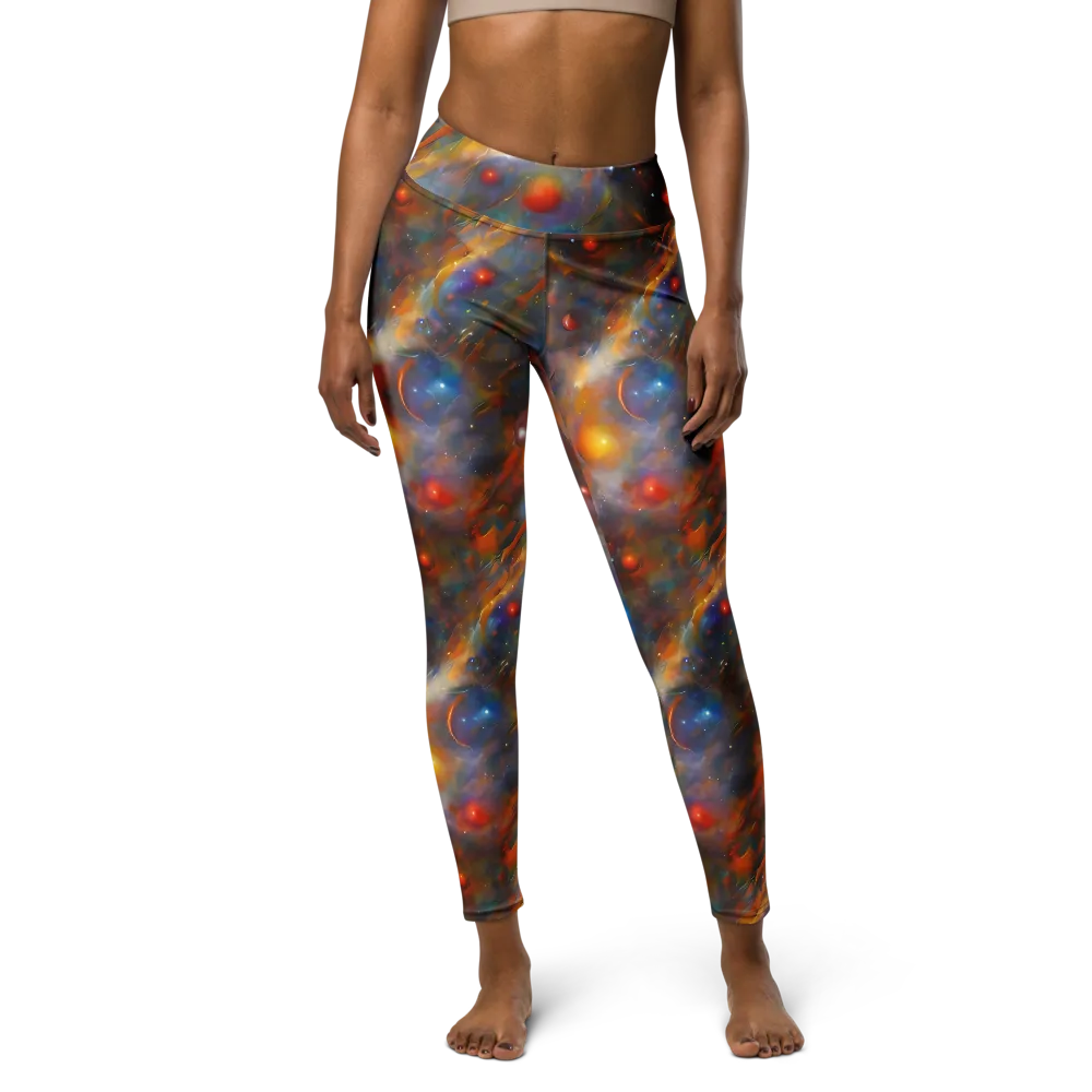 Kohn De Seve Canvas on Yoga Leggings — Front