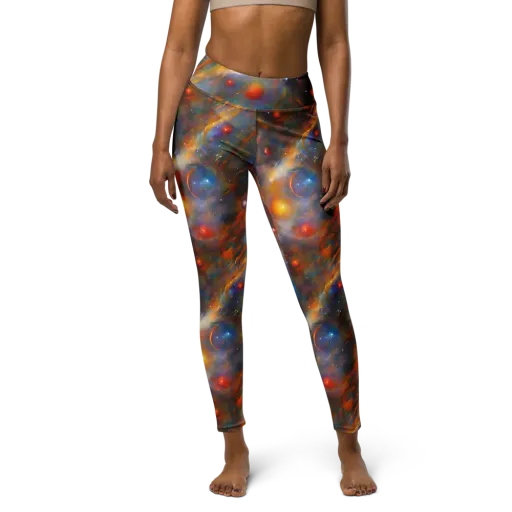 Kohn De Seve Canvas on a Yoga Leggings