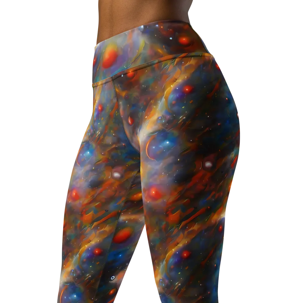Kohn De Seve Canvas on Yoga Leggings — Left Front