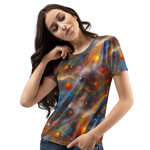 Kohn De Seve Canvas on a Women's Crew Neck T-Shirt