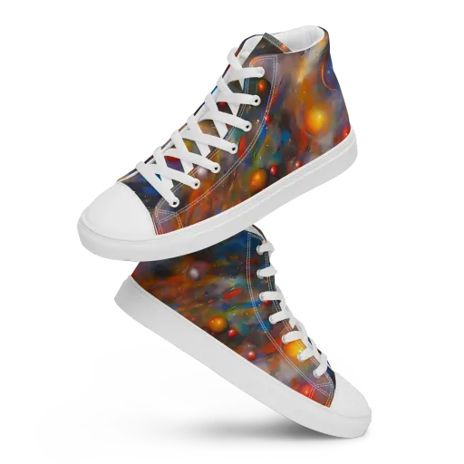 Kohn De Seve Canvas on a Women's High Top Canvas Shoes
