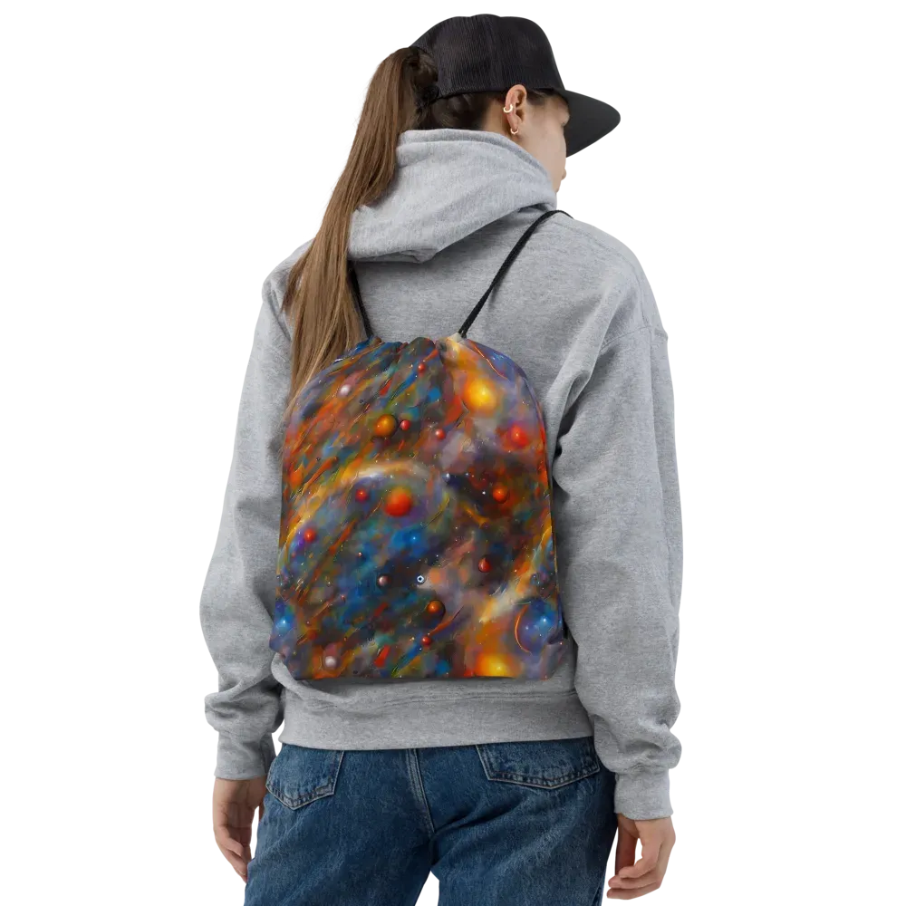 Kohn De Seve Canvas on Drawstring Bag — Front