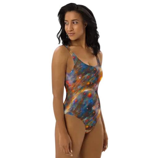 Kohn De Seve Canvas on a One-Piece Swimsuit
