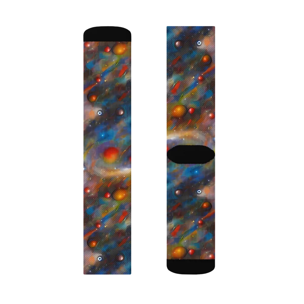 Kohn De Seve Canvas on Socks — Right Sock