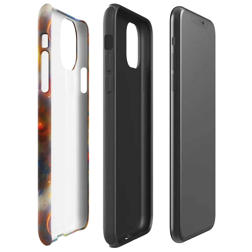 Kohn De Seve Canvas on Tough Case for iPhone® — Right
