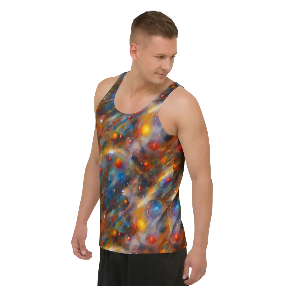 Kohn De Seve Canvas on Men's Tank Top — Left Front