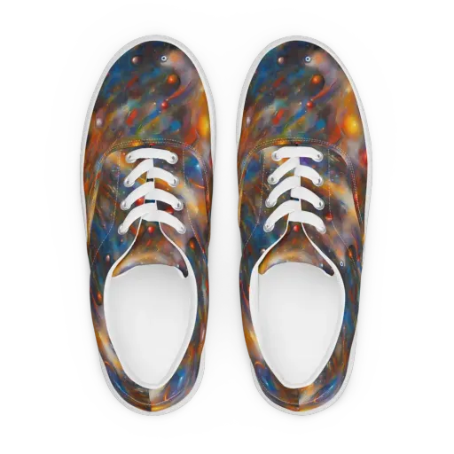 Kohn De Seve Canvas on a Men's Lace-Up Canvas Shoes