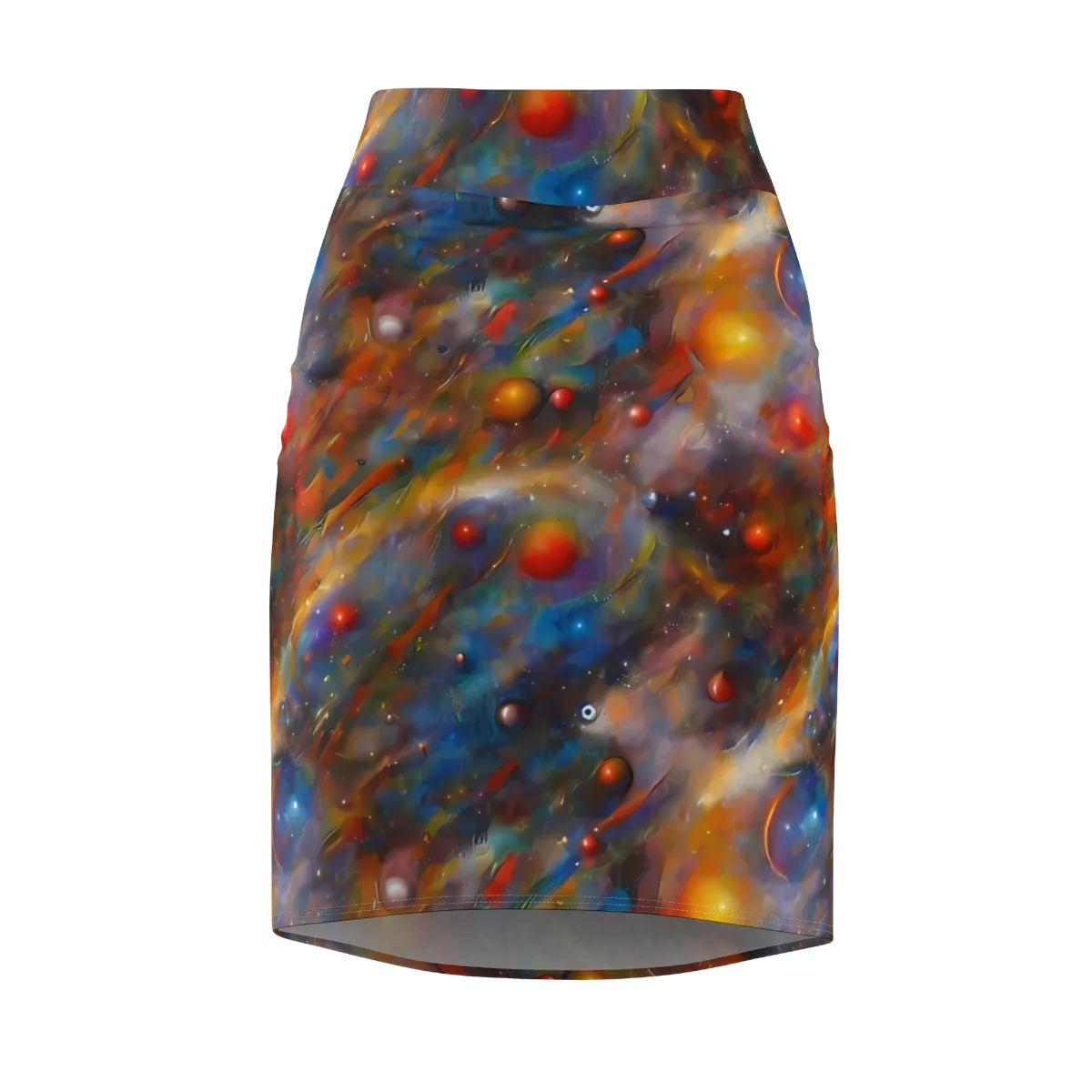 Kohn De Seve Canvas on Pencil Skirt — Front