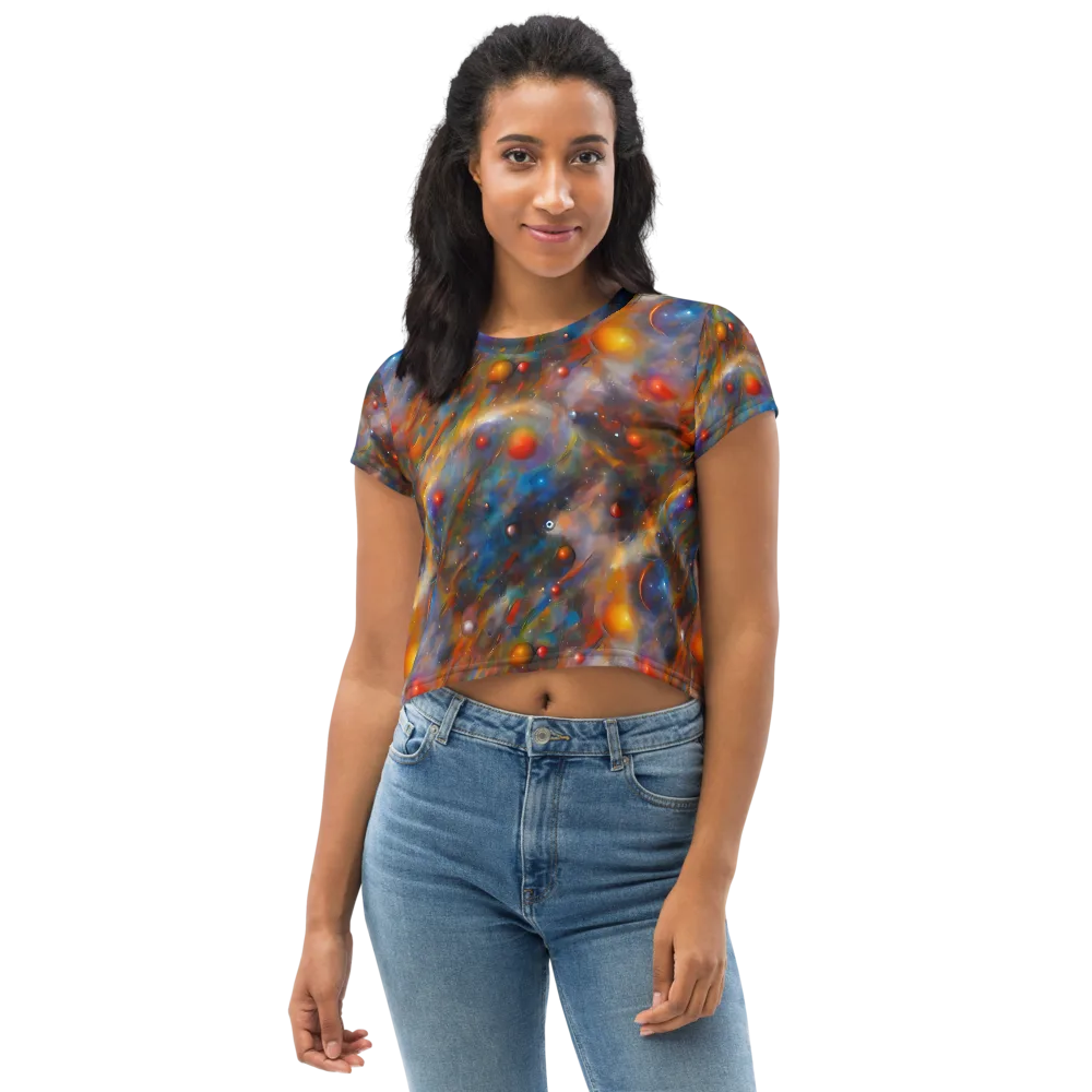 Kohn De Seve Canvas on Crop Tee — Front