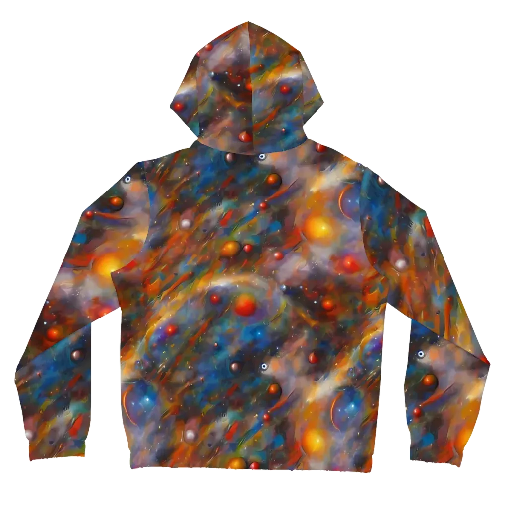 Kohn De Seve Canvas on Women's Full-Zip Hoodie — Back