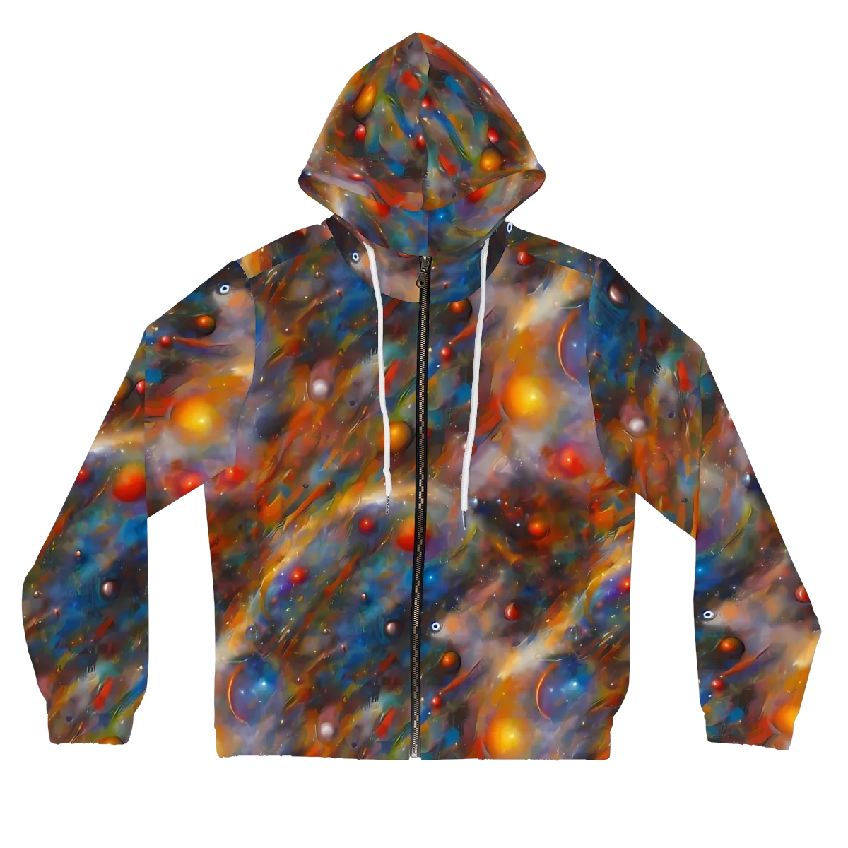 Kohn De Seve Canvas on Women's Full-Zip Hoodie — Front