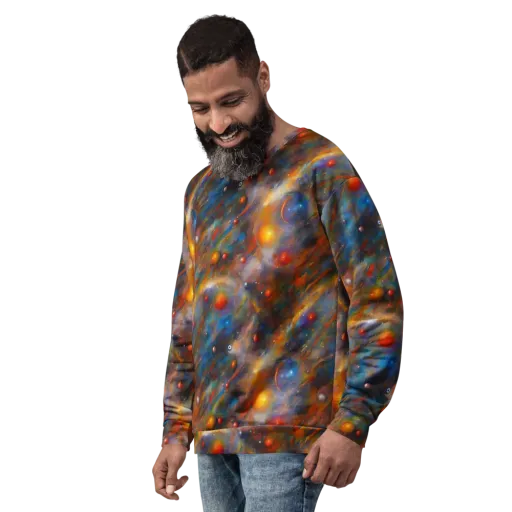 Kohn De Seve Canvas on a Sweatshirt