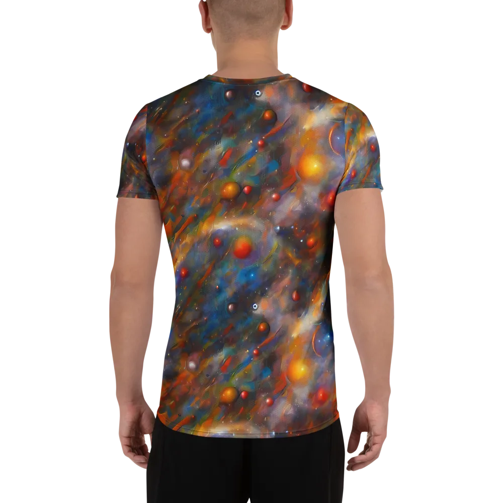 Kohn De Seve Canvas on Men's Athletic T-Shirt — Back