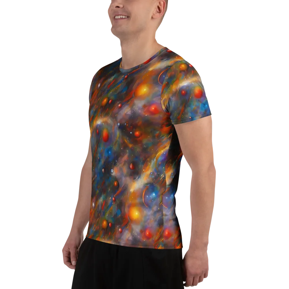 Kohn De Seve Canvas on Men's Athletic T-Shirt — Left