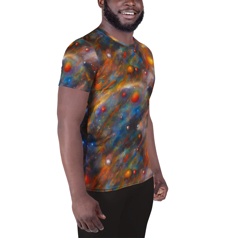 Kohn De Seve Canvas on Men's Athletic T-Shirt — Right