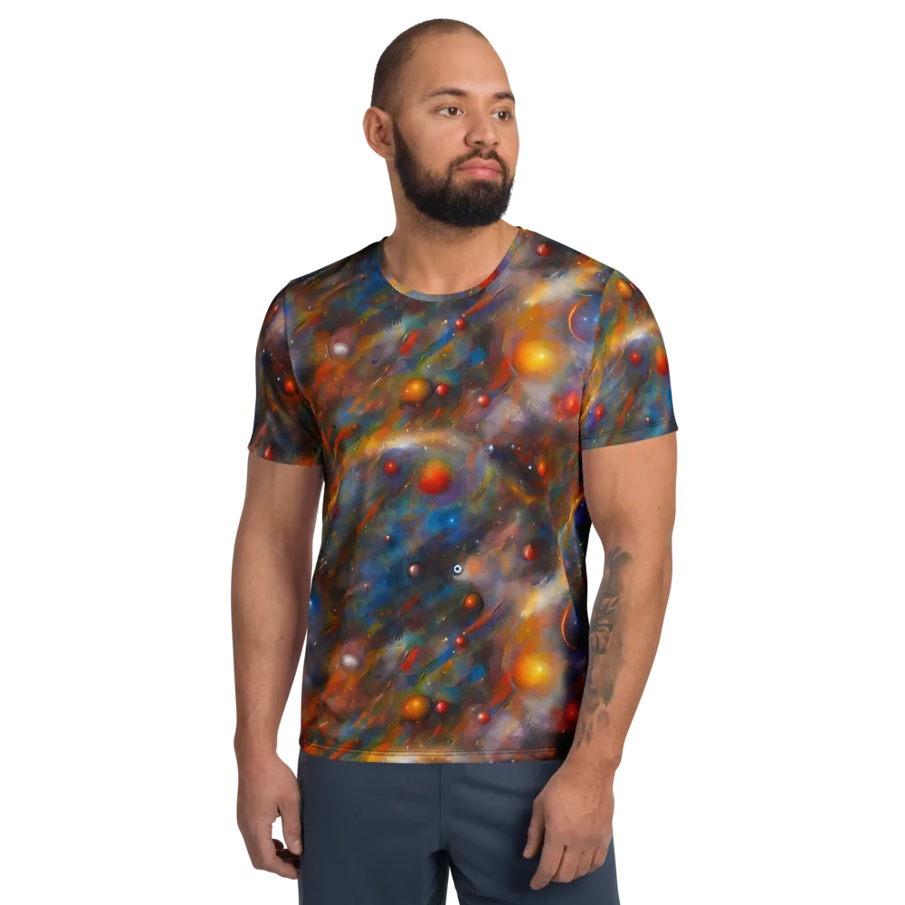 Kohn De Seve Canvas on Men's Athletic T-Shirt — Front