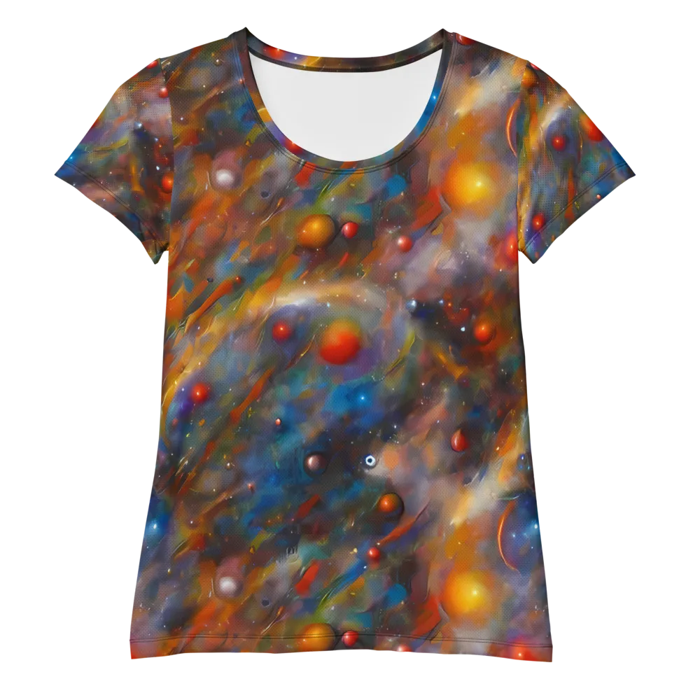 Kohn De Seve Canvas on Women's Athletic T-Shirt — Front