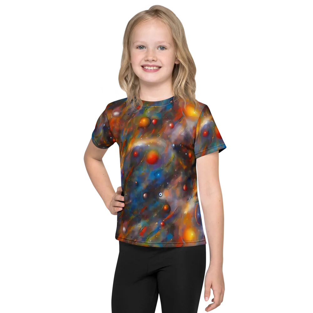 Kohn De Seve Canvas on Kids Crew Neck T-Shirt — Front