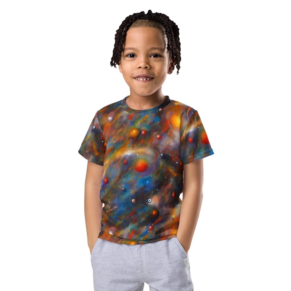 Kohn De Seve Canvas on Kids Crew Neck T-Shirt — Front