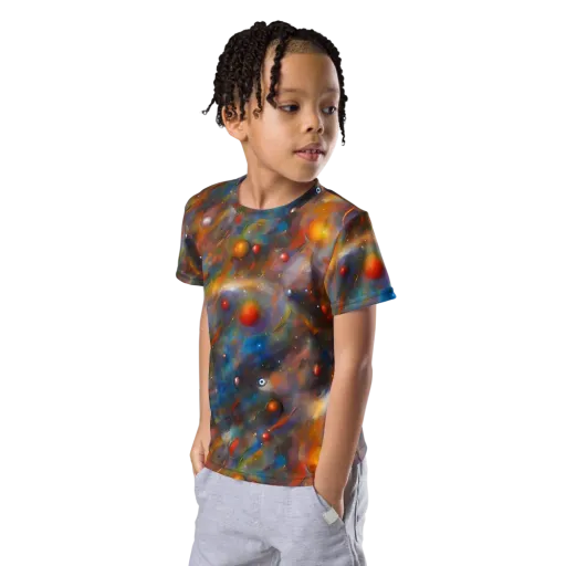 Kohn De Seve Canvas on a Kids Crew Neck T-Shirt