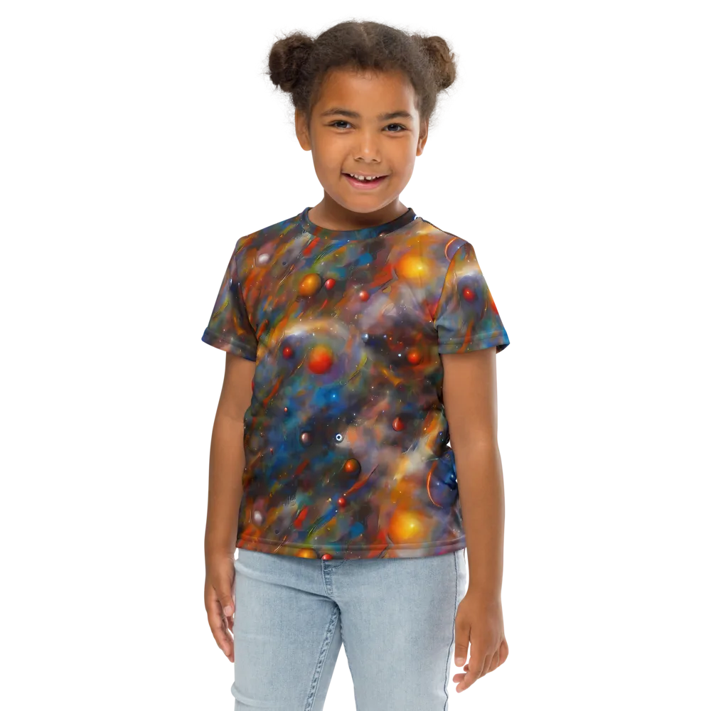 Kohn De Seve Canvas on Kids Crew Neck T-Shirt — Front