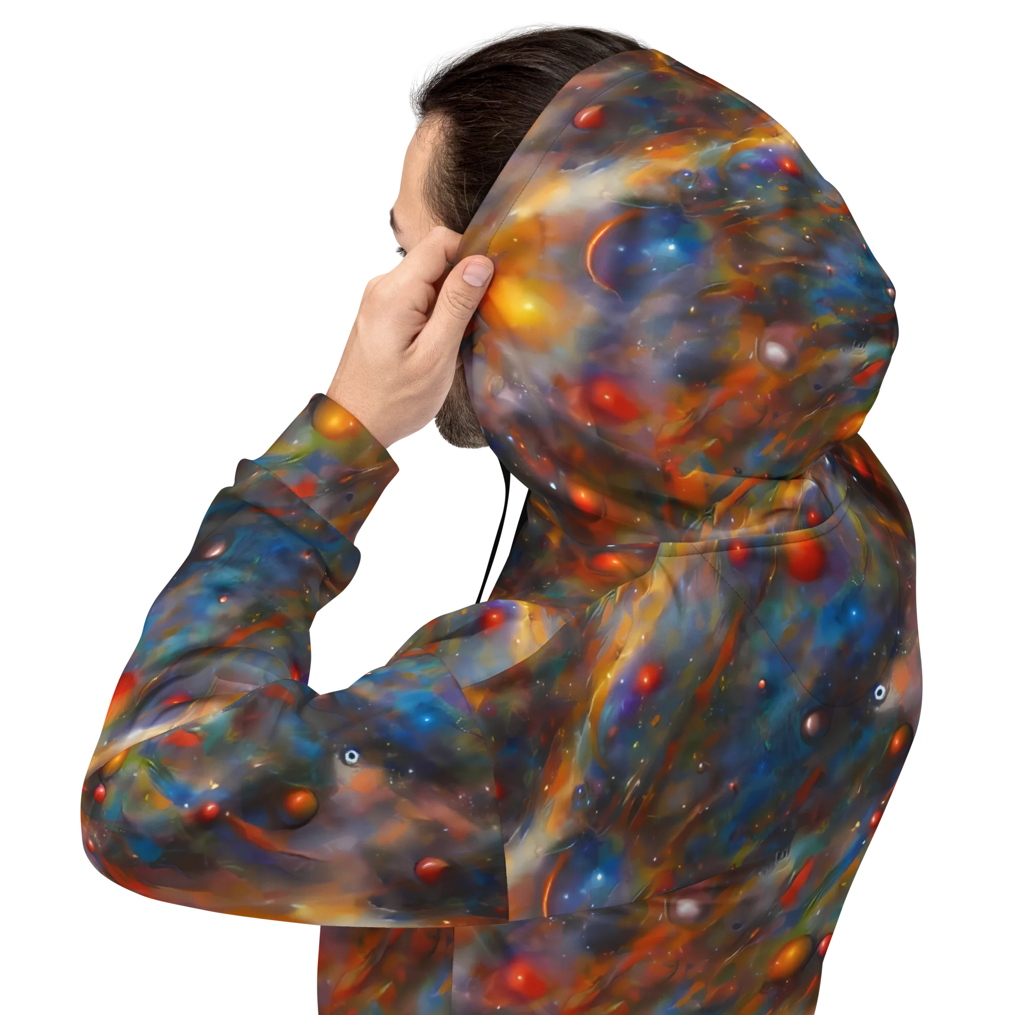 Kohn De Seve Canvas on Hoodie — Back