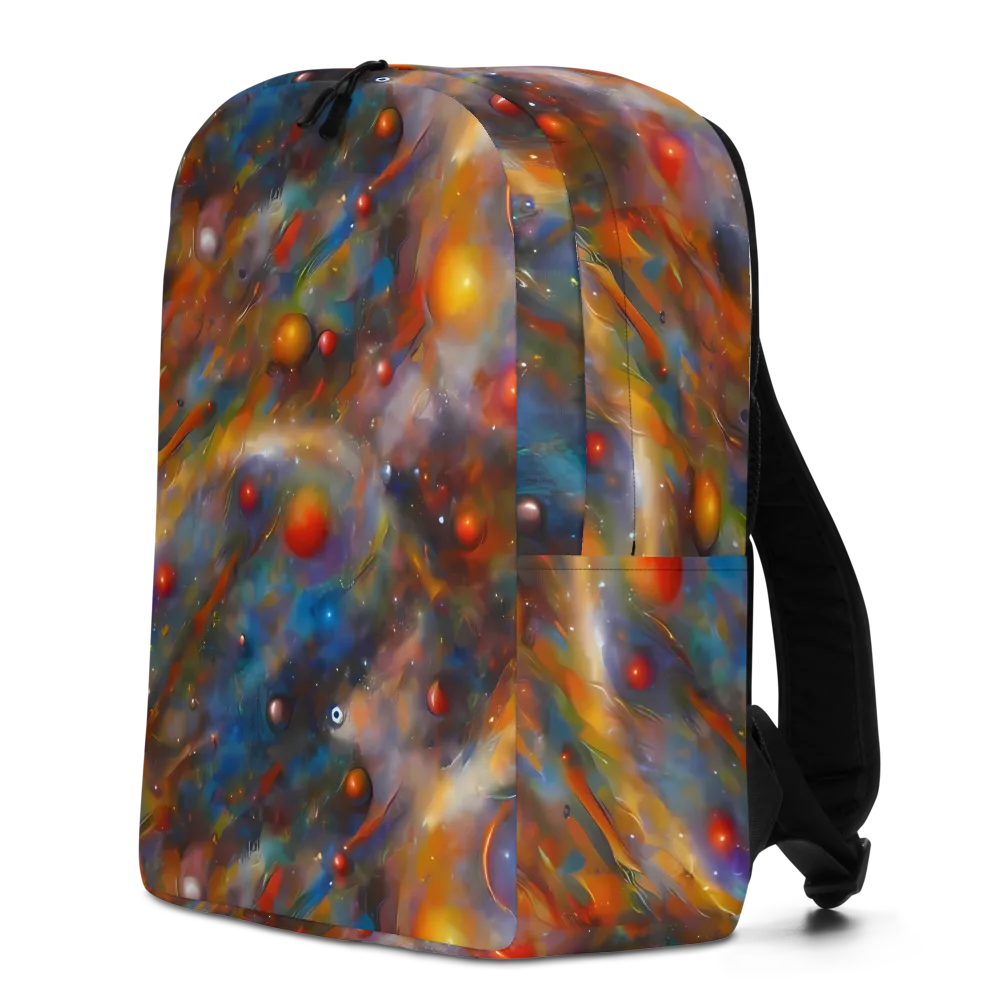 Kohn De Seve Canvas on Minimalist Backpack — Left