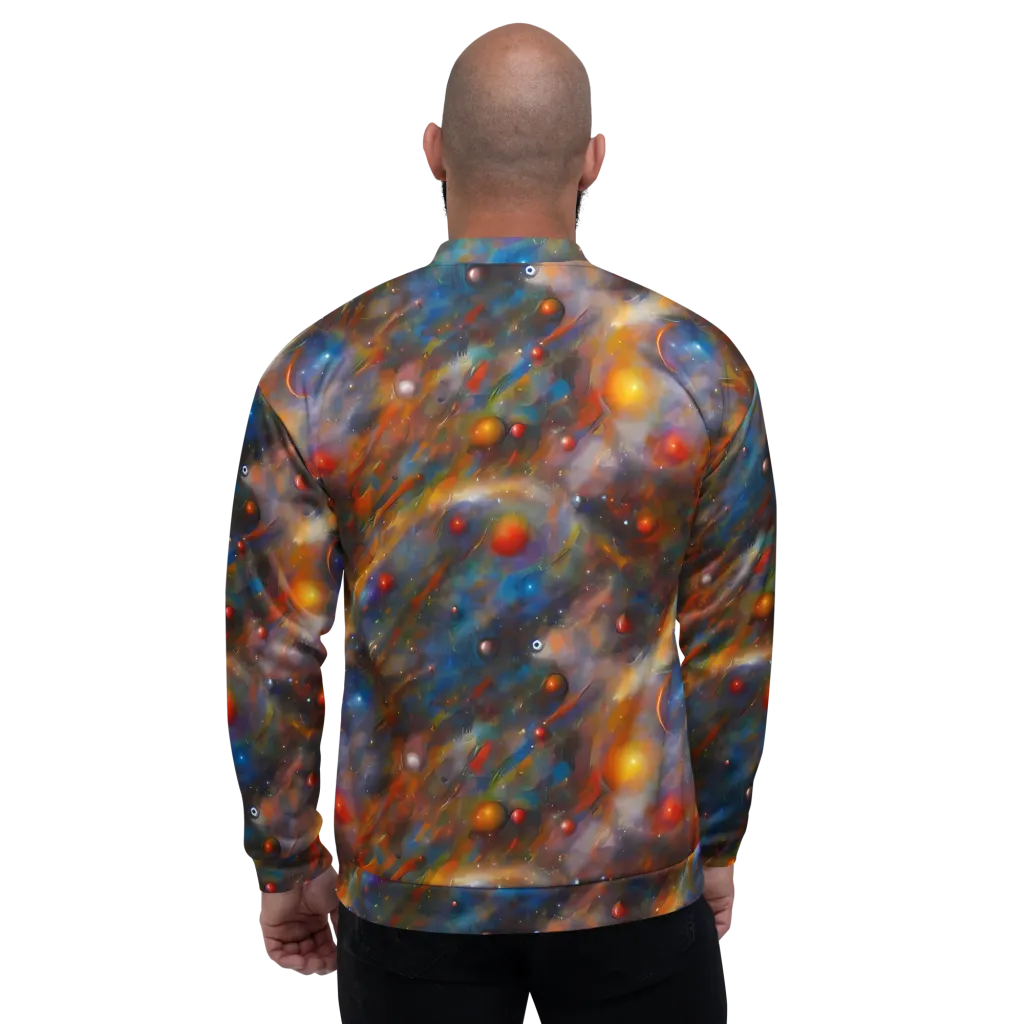 Kohn De Seve Canvas on Bomber Jacket — Back