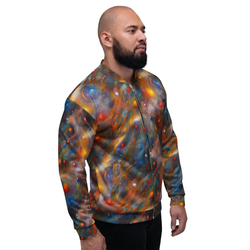 Kohn De Seve Canvas on Bomber Jacket — Right