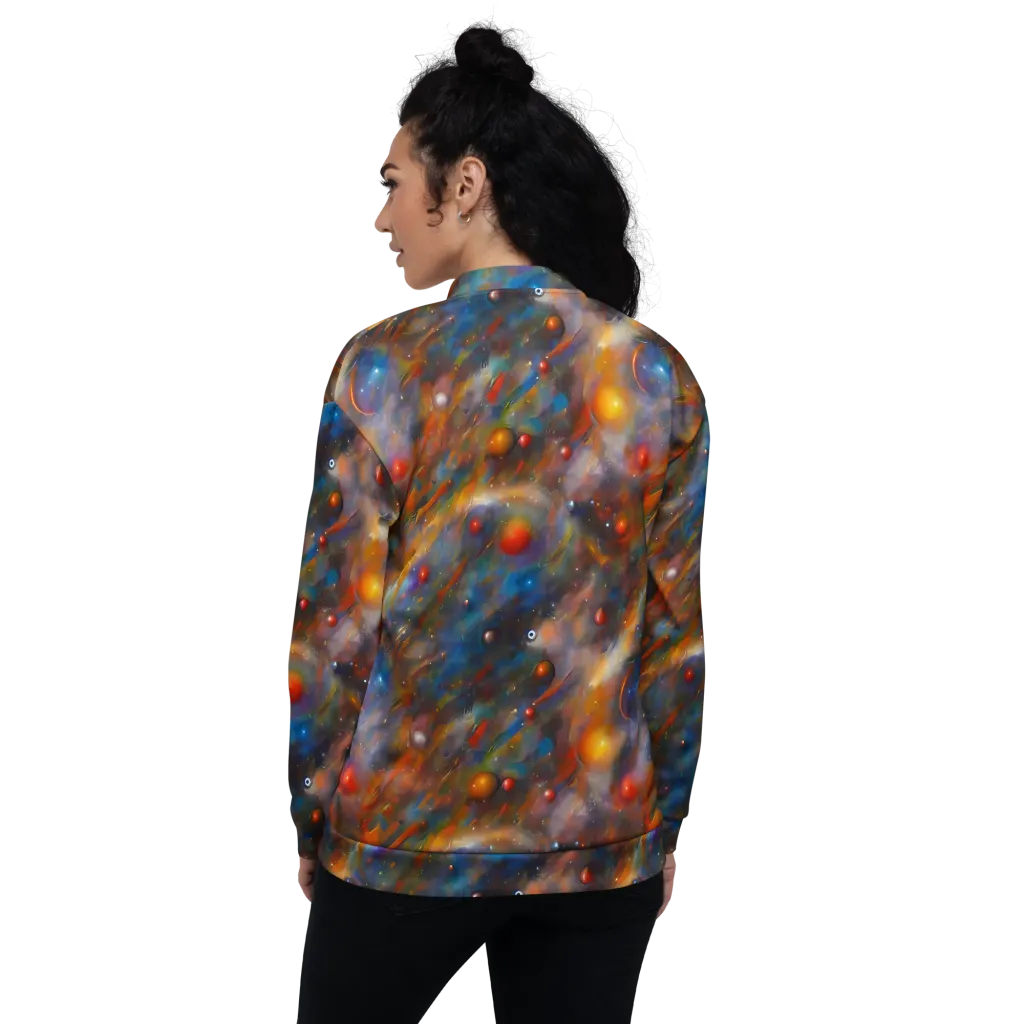 Kohn De Seve Canvas on Bomber Jacket — Back