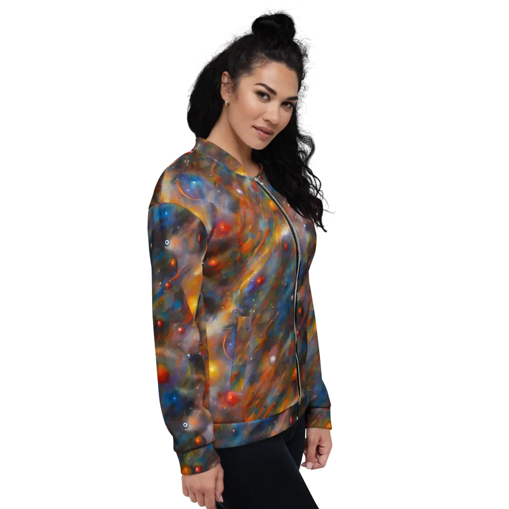 Kohn De Seve Canvas on Bomber Jacket — Right