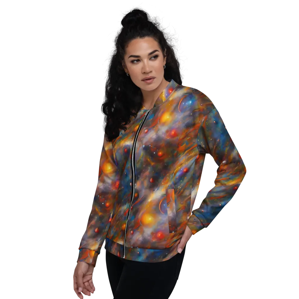 Kohn De Seve Canvas on Bomber Jacket — Left