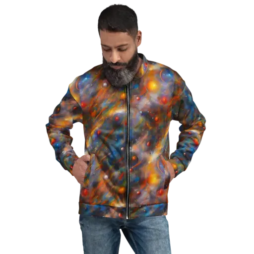 Kohn De Seve Canvas on a Bomber Jacket
