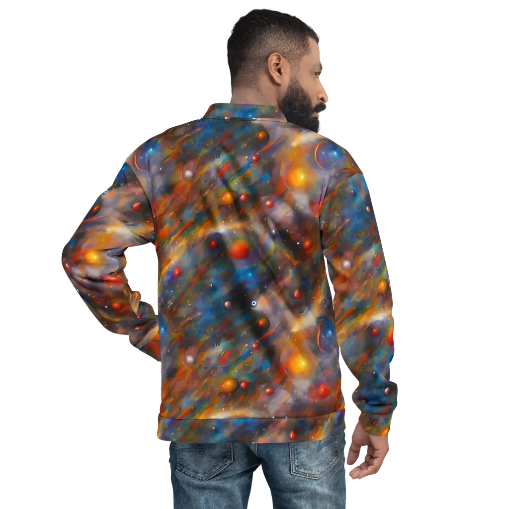 Kohn De Seve Canvas on Bomber Jacket — Back