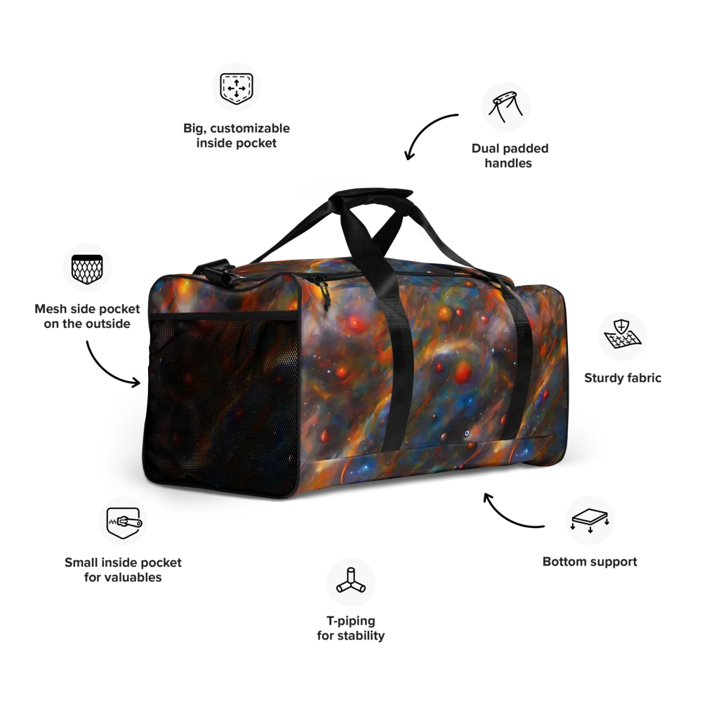 Kohn De Seve Canvas on Duffle Bag — Right Front