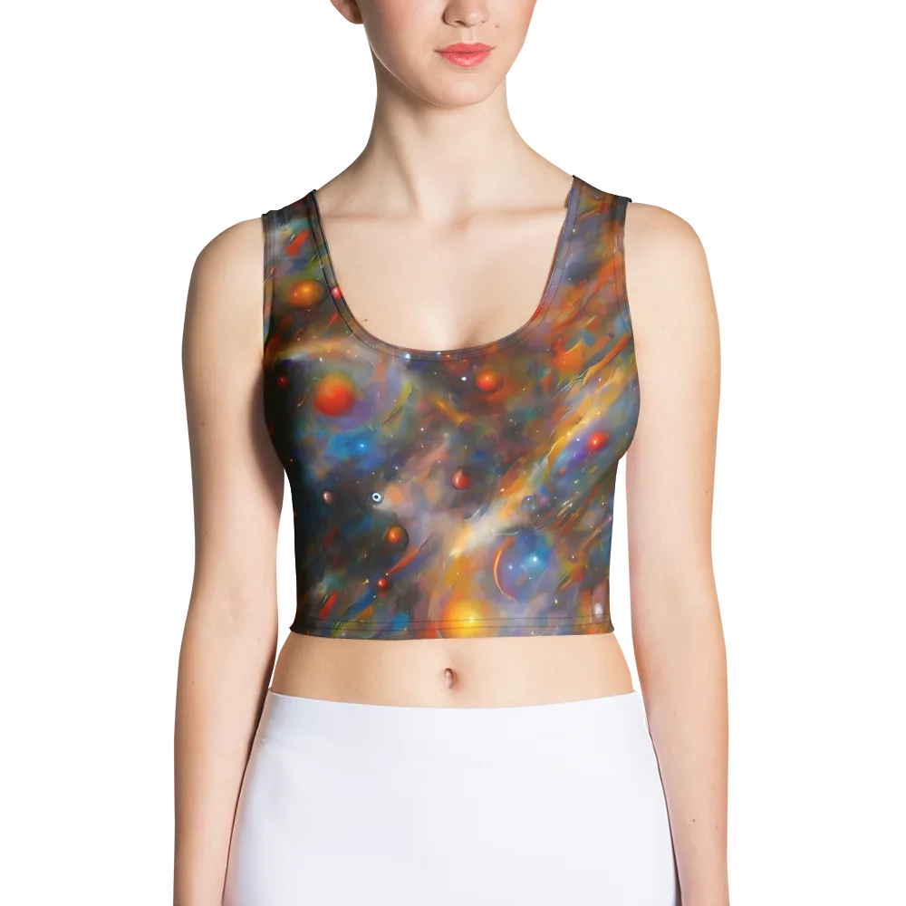 Kohn De Seve Canvas on Crop Top — Front