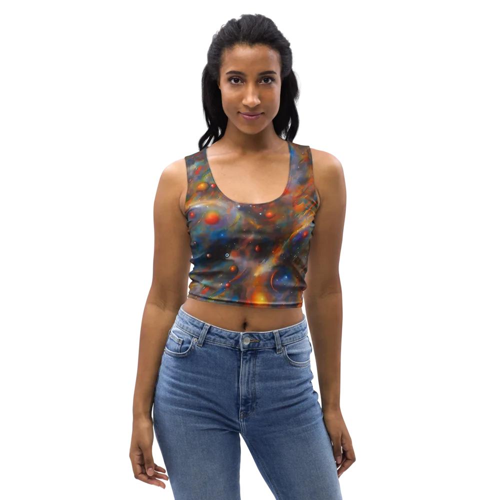 Kohn De Seve Canvas on Crop Top — Front